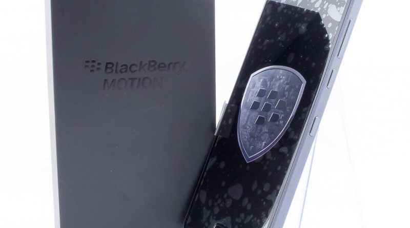 Blackberry Motion OVP Schwarz 32 GB Original Android Smartphone Ohne Simlock