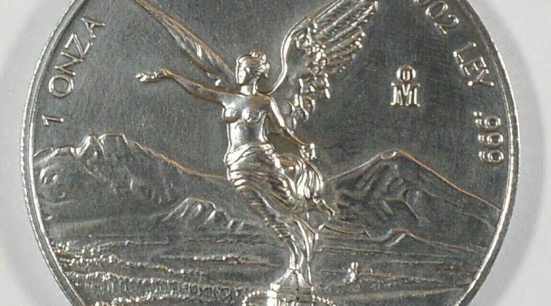 TREFF 1 Unze Silber Mexiko 2002 Libertad