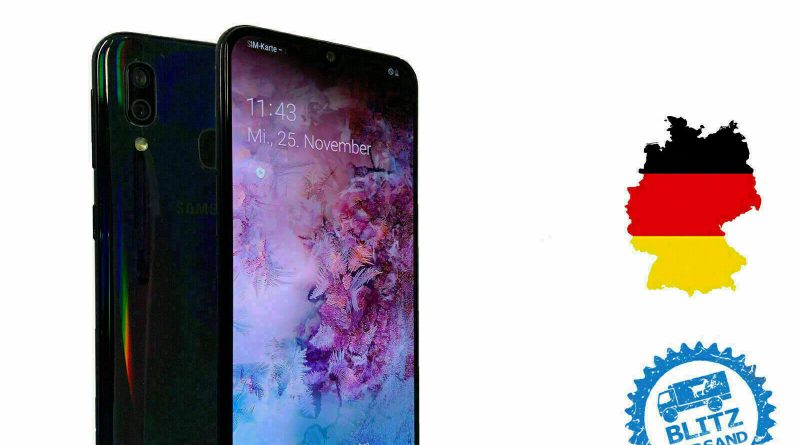 Samsung Galaxy A40 SM-A405F 64GB DUAL SIM Schwarz, guter Zustand