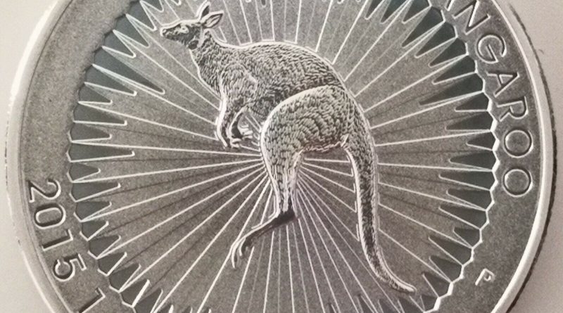 KÄNGURU / KANGAROO – Australien 2015 – 1 Oz (Unze) Silber 999 – Erste Ausgabe!!!