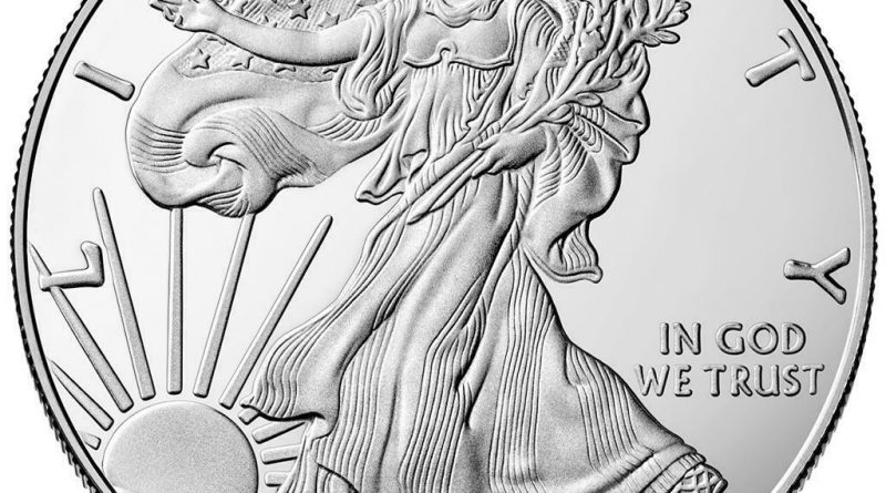 USA – 1 Dollar 2021 – Silver Eagle – Anlagemünze – 1 Oz Silber ST