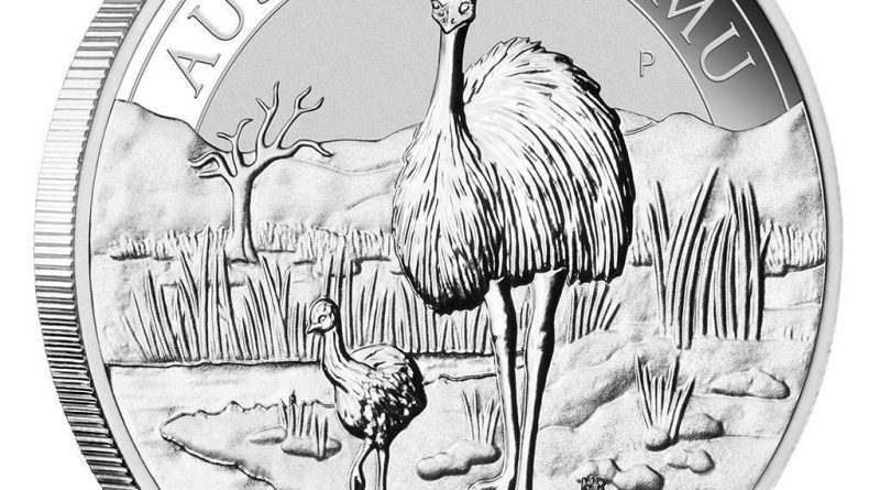 Australien 1 Dollar 2021 Australischer Emu Premium-Anlagemünze – 1 Oz Silber ST