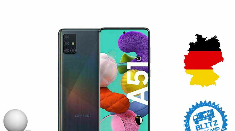 Samsung Galaxy A51 SM-A515F/DSN – 128GB – Prism Crush Black sehr Guter Zustand