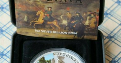 Australien Perth Mint Silber 1 OZ Unze Silver Bullion Coin 300 Jah. Poltava 2009