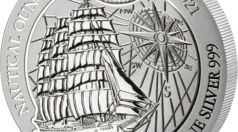 Nautical Ounce 2021 Sedov 1 OZ Unze Silber Silver Argent Ruanda Rwanda