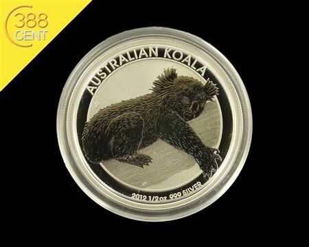 Australien 0,5AUD Koala 1/2 Unze oz Silber 2012