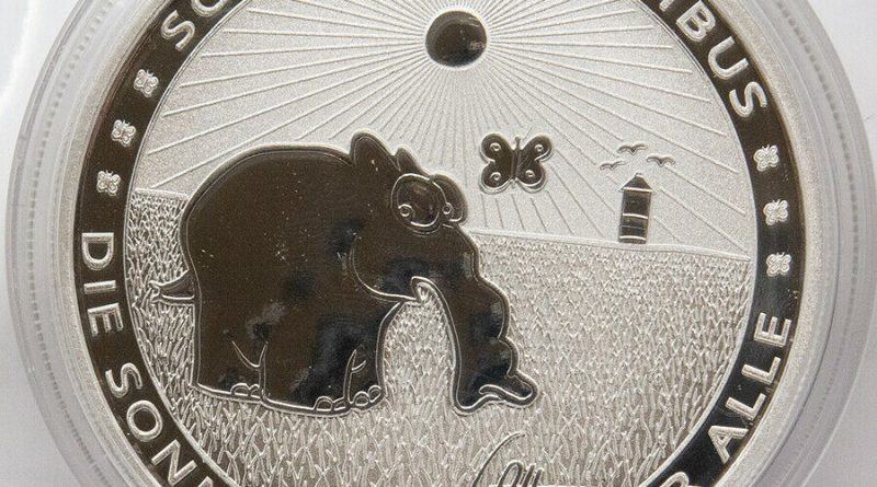 Tuvalu 1 Dollar 2021 – Ottifanten – 1 Unze Silber *