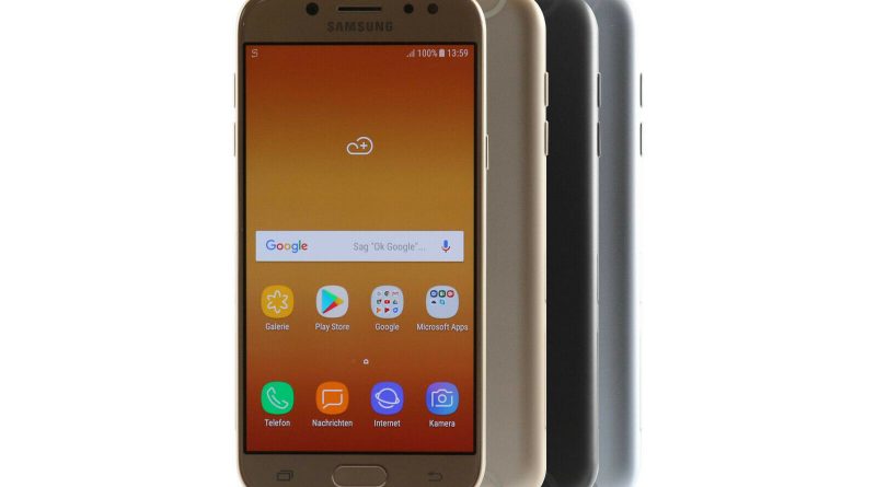 Samsung Galaxy J5 Duos (2017) / Schwarz Blau Gold / MwSt. / Wie Neu