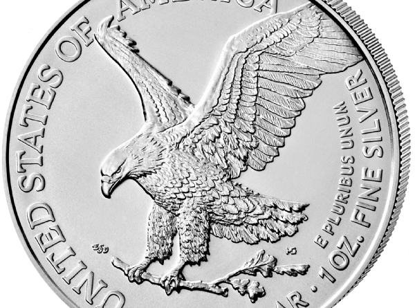 USA  Silver Eagle 2021  * Neues Design * 1 oz – Unze  999 Silber * St / BU *