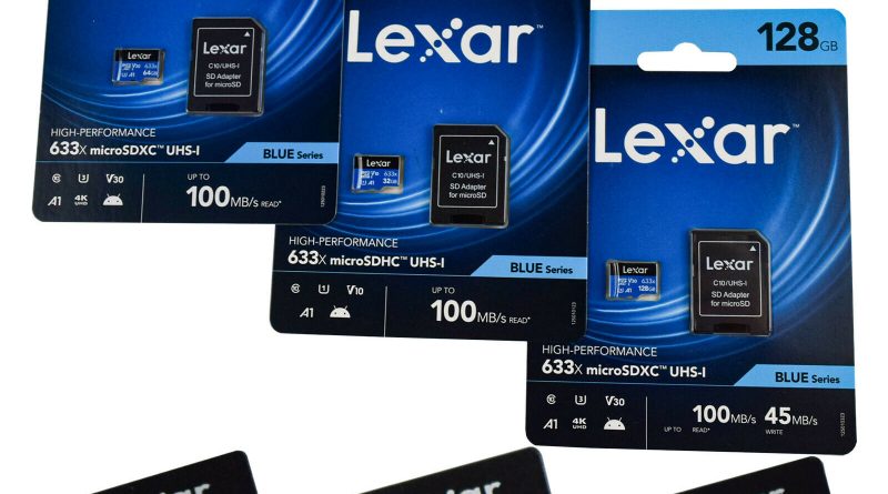 Lexar Micro SD Speicherkarte Adapter 16GB 32GB 64GB 128GB Speicherkarte 100MB/s