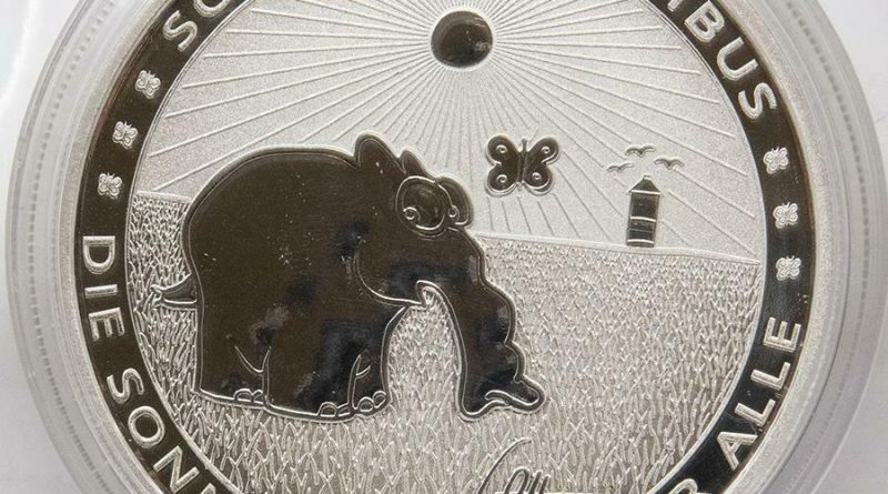 Tuvalu 1 Dollar 2021 – Ottifanten – 1 oz.* Silberunze