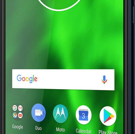 Moto G6 DualSim blau 32GB LTE Android Smartphone o.  Simlock 5,7″ Display 12MPX