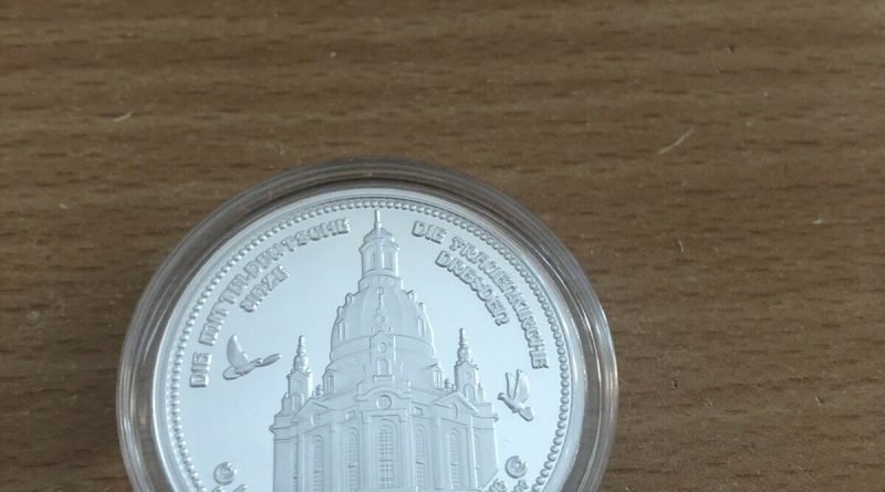 Mitteldeutsche Unze 2016 BU – 1 OZ Silber Frauenkirche Dresden