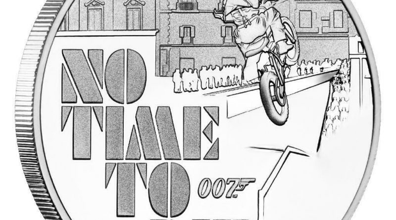 Tuvalu – 1 Dollar 2020 – James Bond 007™ – No Time To Die™ – 1 Oz Silber PP