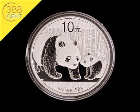 10 Yuan China Panda 2011 1 Unze Silber Ag oz