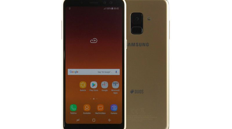 Samsung Galaxy A8 (2018) Duos / A530F / 32GB / Smartphone / MwSt. / Wie Neu