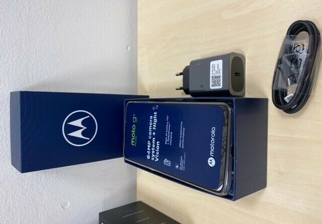 MOTOROLA MOTO G9 PLUS DUNKELBLAU Smartphone Handy B-Ware