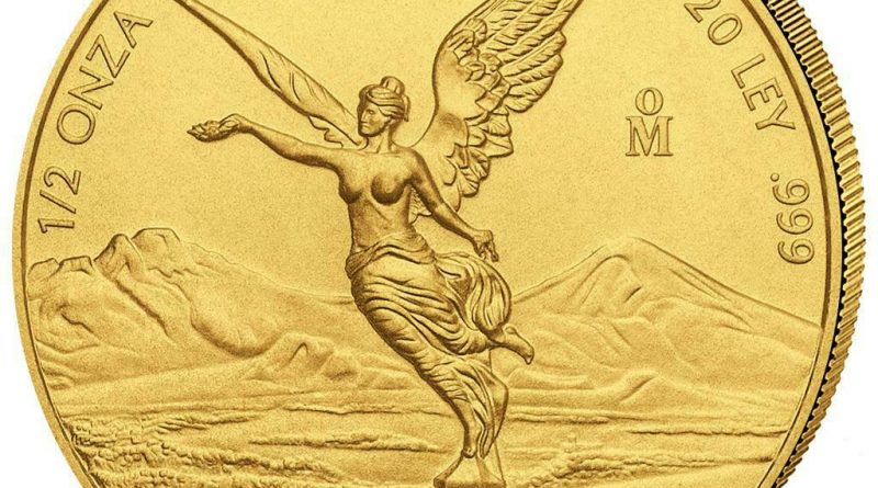 Mexiko – 2020 – Libertad – Siegesgöttin – Premium-Anlagemünze – 1/2 Oz Gold ST