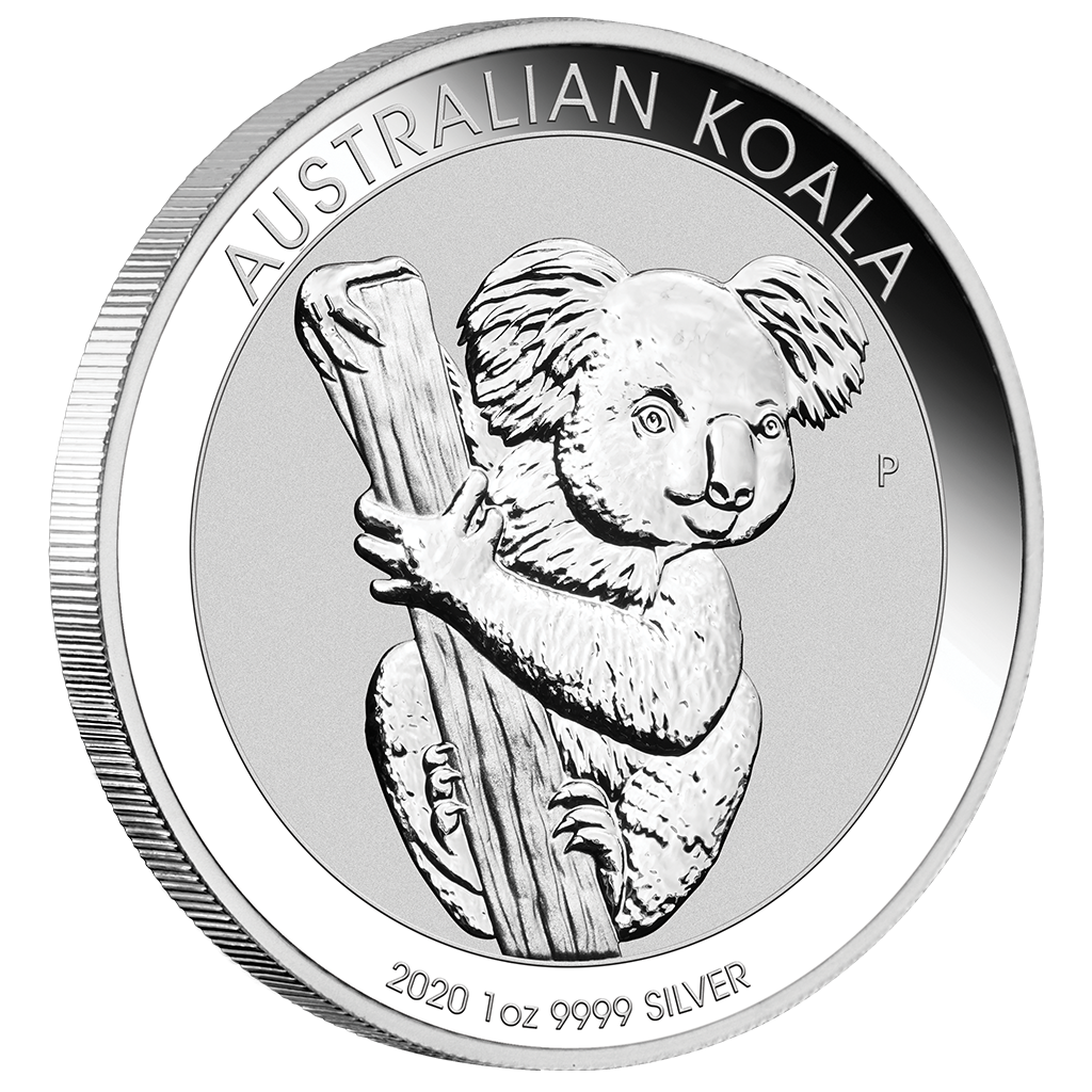 Australien – 1 Dollar 2020 – Koala – Anlagemünze – 1 Oz Silber ST