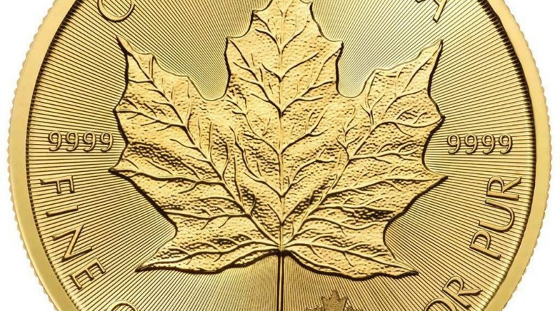 Kanada – 50 Dollar 2021 – Maple Leaf – Anlagemünze – 1 Oz Gold ST