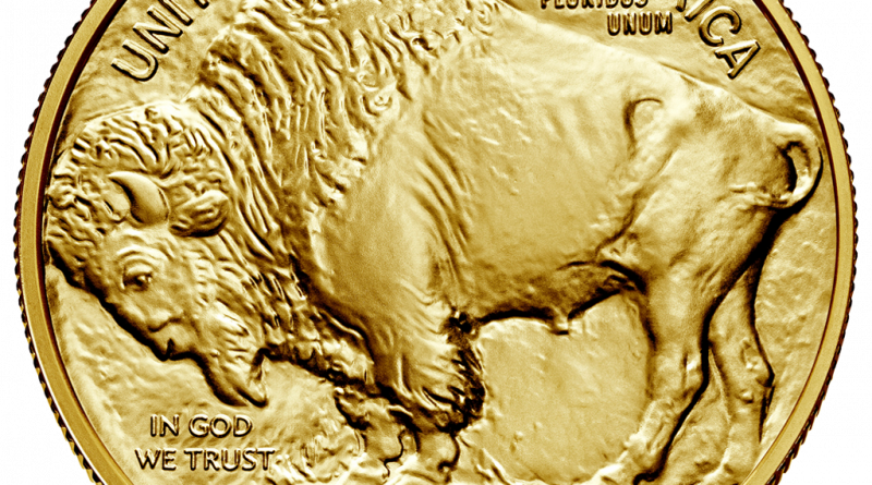 USA – 50 Dollar 2020 – Büffel – Buffalo – Anlagemünze – 1 Oz Gold ST