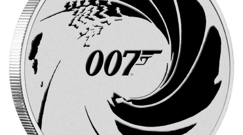 Tuvalu – 1 Dollar 2022 – James Bond 007™ – in Farbe – 1 Oz Silber ST
