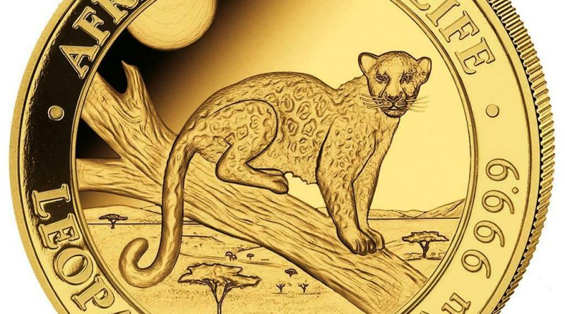 Somalia – 1.000 SH. 2021 – Leopard – African Wildlife – 1 Oz Gold ST