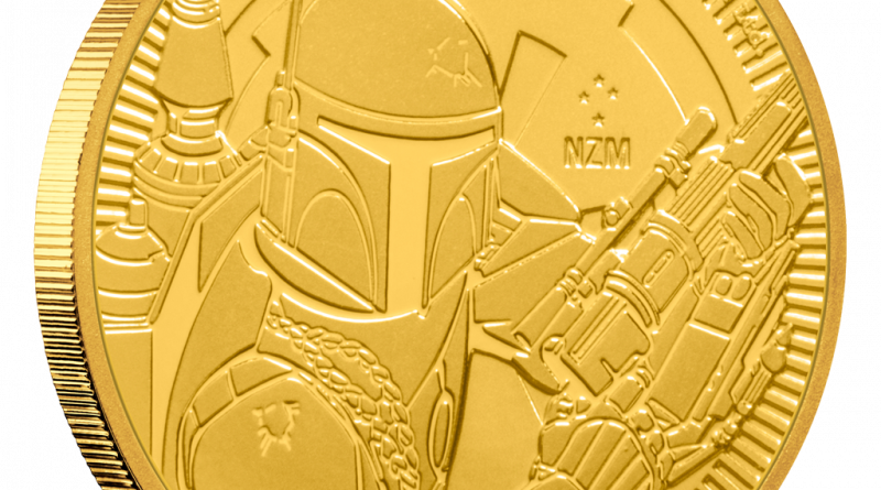 Niue – 250 Dollar 2020 – Star Wars™ – Boba Fett™ – Anlagemünze – 1 Oz Gold ST