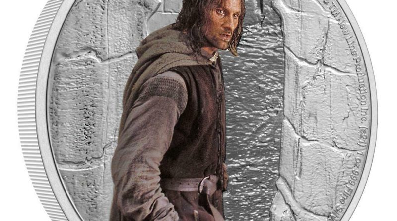 Niue – 2 Dollar 2021 – Herr der Ringe™ Classic – Aragorn™ (4.) – 1 Oz Silber PP