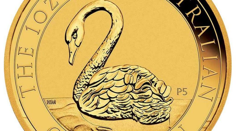 Australien – 100 Dollar 2021 – Schwan – Premium-Anlagemünze – 1 Oz Gold ST