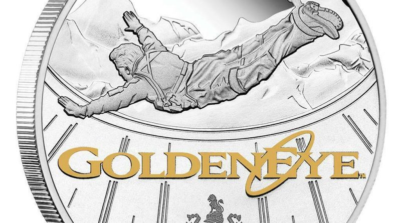 Tuvalu – 1 Dollar 2020 – James Bond 007™ – Golden Eye™ – 1 Oz Silber PP