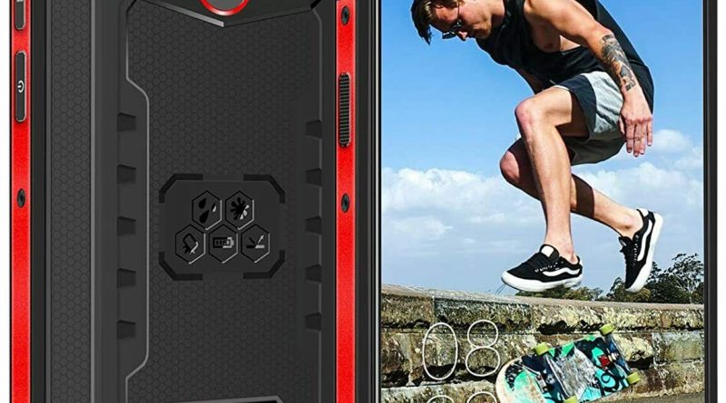 OUKITEL WP5 Pro 8000mAh 4+64GB Outdoor Handy Smartphone ohne Vertrag Android 10