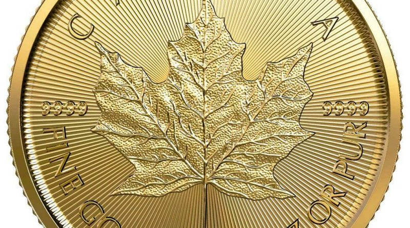 Kanada – 5 Dollar 2021 – Maple Leaf – Anlagemünze – 1/10 Oz Gold ST