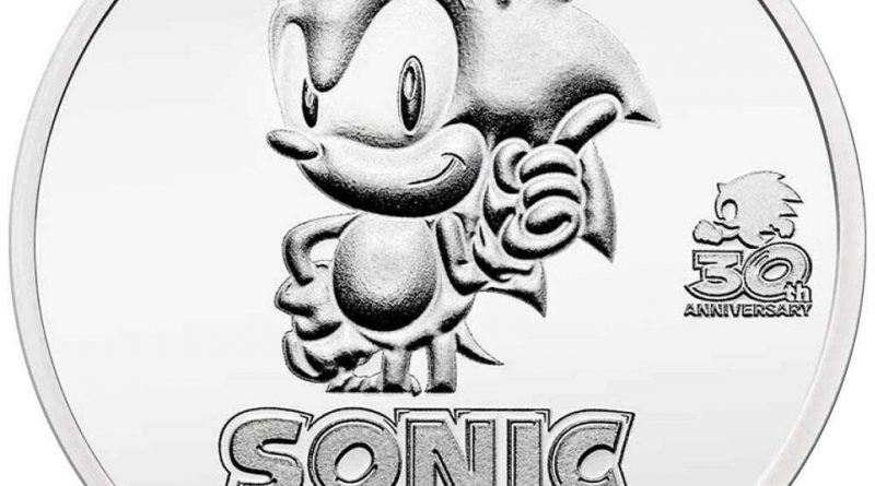 Niue 2 Dollar 2021 – Sonic the Hedgehog™ – Premium-Anlagemünze – 1 Oz Silber ST