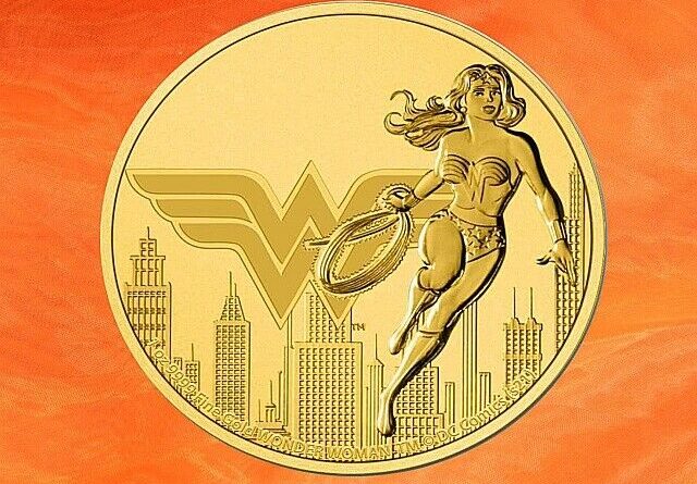 1 Oz Gold DC Comics™ Wonder Woman™ Goldmünze Niue 2021 – nur 150 Stück