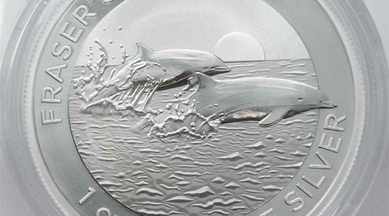 Australien 1 Dollar 2021 – Fraser´s Dolphin 1 oz.*- Silber 1 Unze