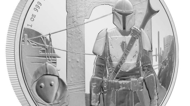 Niue 2 Dollar 2021 – Star Wars™ – The Mandalorian™ Classic (1.) – 1 Oz Silber PP