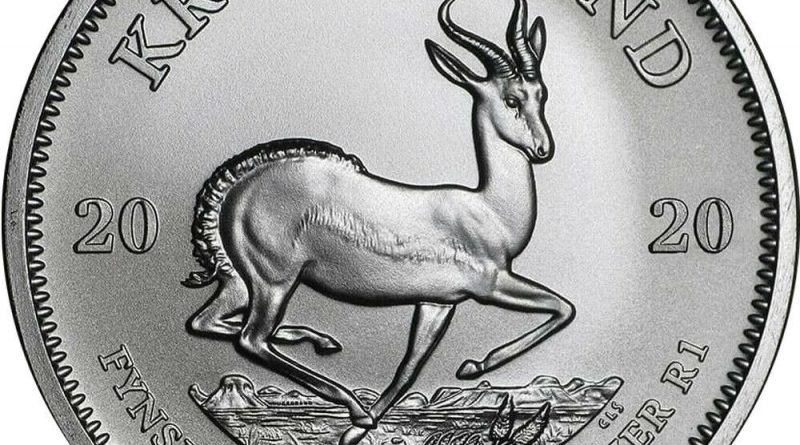 Silbermünze 1 oz Krügerrand 2020 1 Rand Südafrika in Stempelglanz