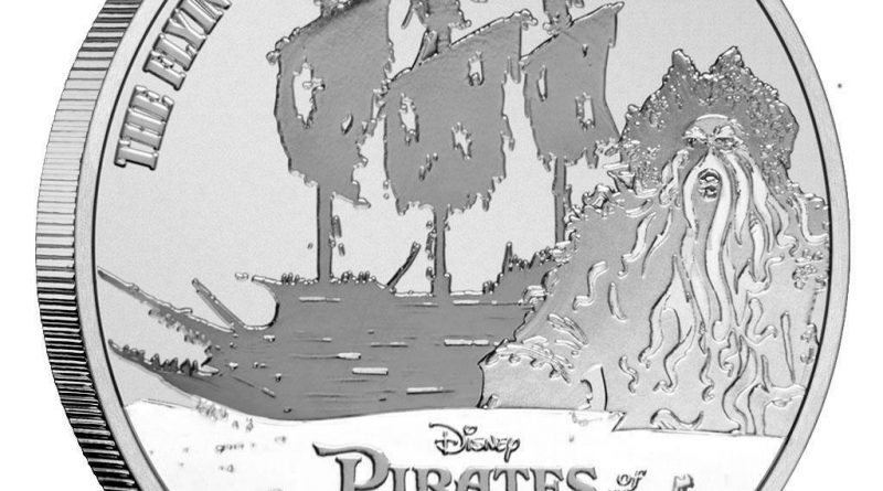 Niue 2 Dollar 2021 – Fluch der Karibik™ (2.) – Flying Dutchman™ – 1 Oz Silber ST