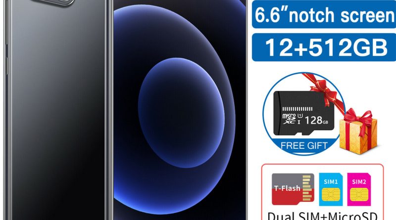 6.7 Zoll Ultra Android 10.0 HD Drop Bildschirm 5G Smartphone 6G+256GB Dual SIM