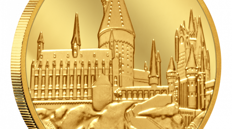 Niue 25 Dollar 2020 Harry Potter™ Classic Hogwarts™ Castle (1.) – 1/4 Oz Gold PP