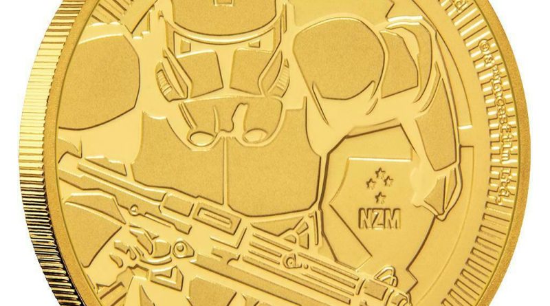 Niue 250 Dollar 2019 – Star Wars™ – Clone Trooper™ – Anlagemünze – 1 Oz Gold ST