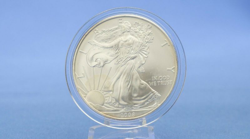 USA 1 $ Dollar American Eagle 2008 Silber 1 OZ / Unze 999 *ST / BU*