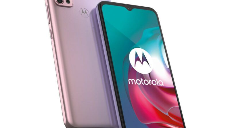 Motorola Moto G30 rosa 6,5 Zoll Android Smartphone 4GB RAM 128GB 64MP Kamera