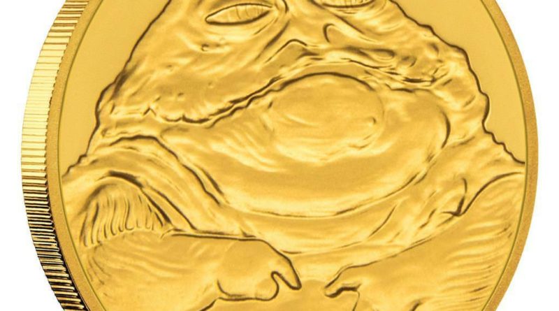 Niue 25 Dollar 2018 – Star Wars™ Classics Jabba the Hutt™ (11.) – 1/4 Oz Gold PP