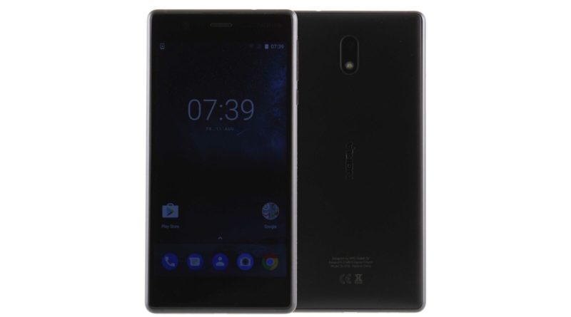 Nokia 3 – 16GB – Mattschwarz (Ohne Simlock) Smartphone (Dual SIM) – Gebraucht –