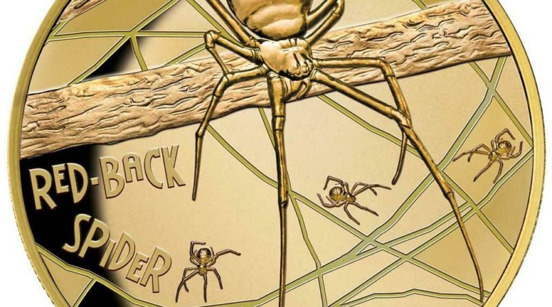 Niue – 100 Dollar 2018 – Australia´s Red-Back Spider – 1 Oz Gold PP