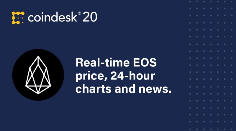 EOS-Preis |  EOS-Preisindex und Live-Chart — CoinDesk 20