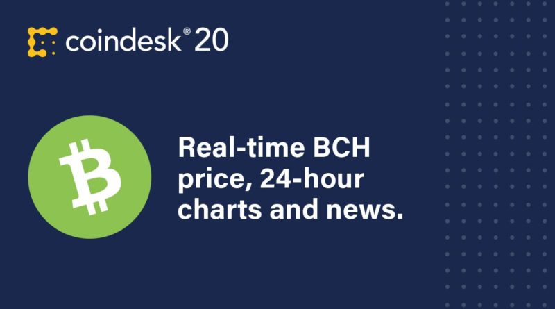 Bitcoin Cash-Preis |  BCH-Preisindex und Live-Chart — CoinDesk 20