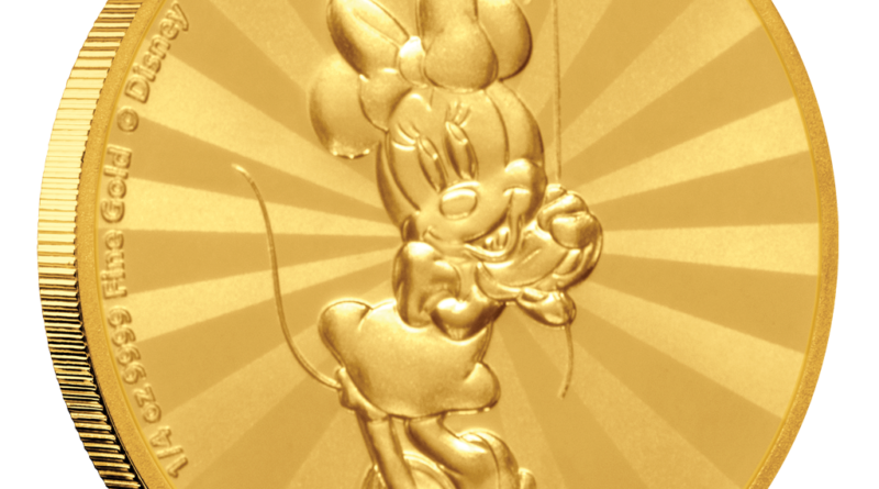 Niue 25 Dollar 2019 Minnie Mouse™ – Mickey Mouse™ & Friends(2.) – 1/4 Oz Gold PP